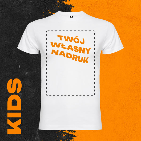 T-SHIRT PREMIUM DZIECIĘCY WŁASNY NADRUK